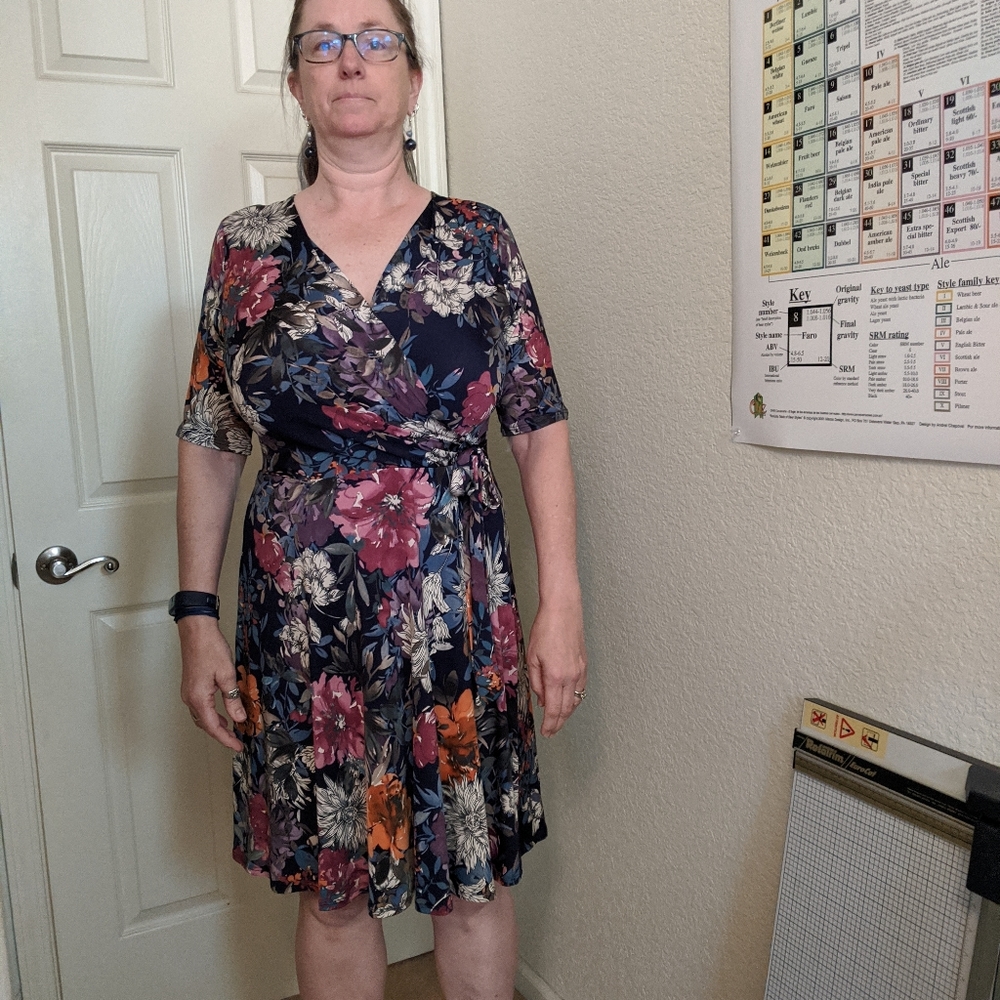 Gilli brand soft & stretchy knee length dress
